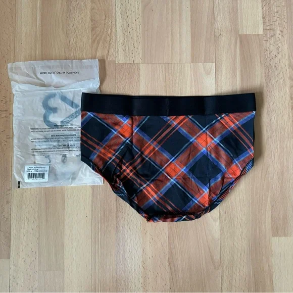 WOXER Classic Brief, Aspen Plaid, new, Size: Medium - Picture 3 of 12